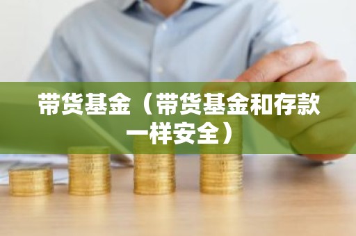 带货基金（带货基金和存款一样安全）