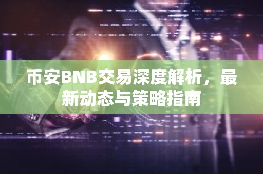 币安BNB交易深度解析，最新动态与策略指南