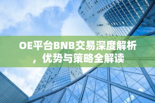 OE平台BNB交易深度解析，优势与策略全解读