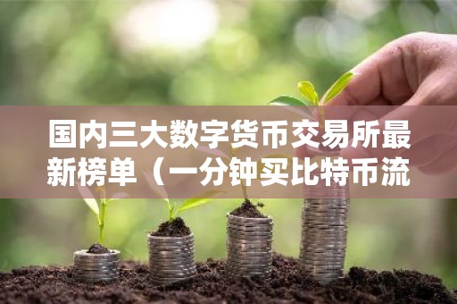 国内三大数字货币交易所最新榜单（一分钟买比特币流程步骤）