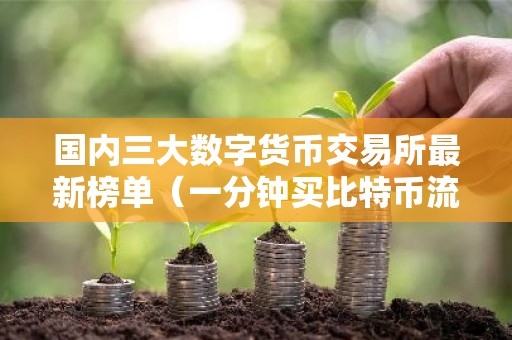 国内三大数字货币交易所最新榜单（一分钟买比特币流程步骤）
