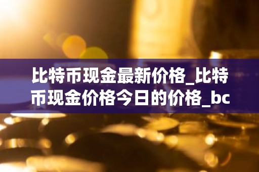 比特币现金最新价格_比特币现金价格今日的价格_bch币钱包_20221226-比特号