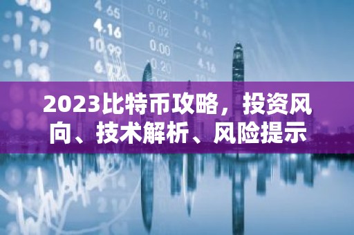 2023比特币攻略，投资风向、技术解析、风险提示