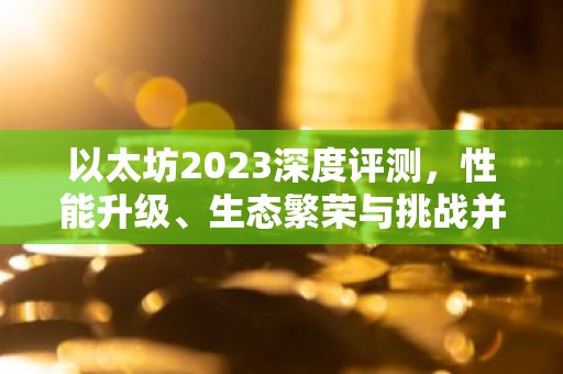 以太坊2023深度评测，性能升级、生态繁荣与挑战并存