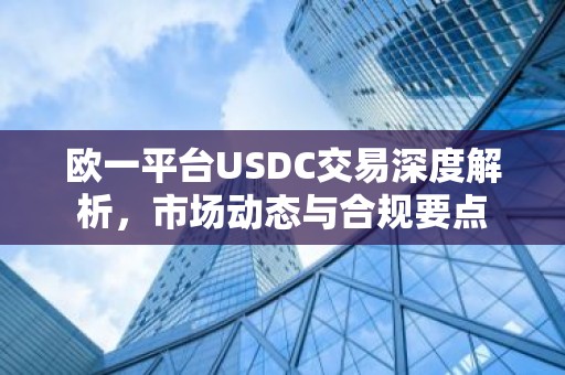 欧一平台USDC交易深度解析，市场动态与合规要点
