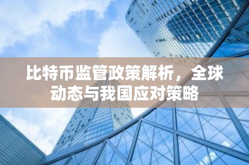 比特币监管政策解析，全球动态与我国应对策略