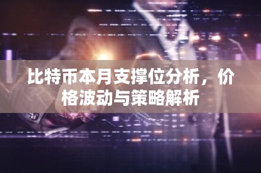 比特币本月支撑位分析，价格波动与策略解析