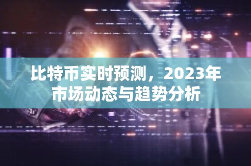 比特币实时预测，2023年市场动态与趋势分析