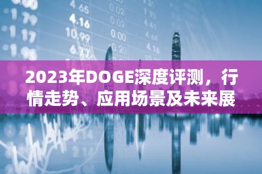 2023年DOGE深度评测，行情走势、应用场景及未来展望
