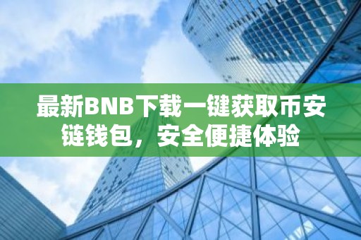 最新BNB下载一键获取币安链钱包，安全便捷体验