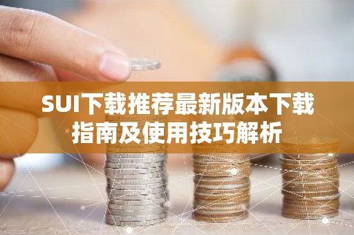 SUI下载推荐最新版本下载指南及使用技巧解析