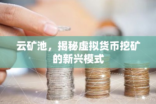 云矿池，揭秘虚拟货币挖矿的新兴模式
