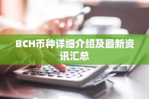 BCH币种详细介绍及最新资讯汇总