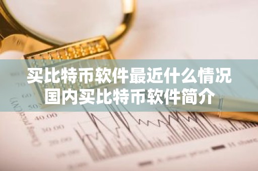 买比特币软件最近什么情况国内买比特币软件简介