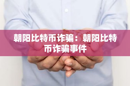 朝阳比特币诈骗：朝阳比特币诈骗事件