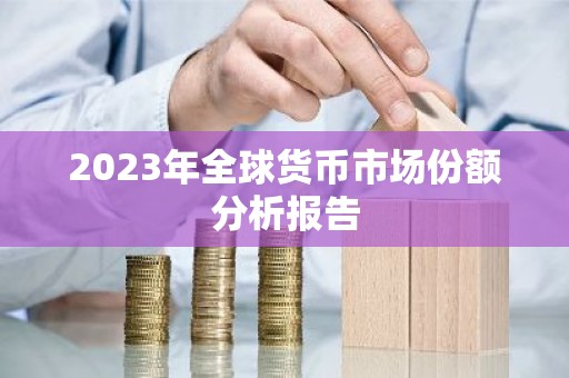 2023年全球货币市场份额分析报告