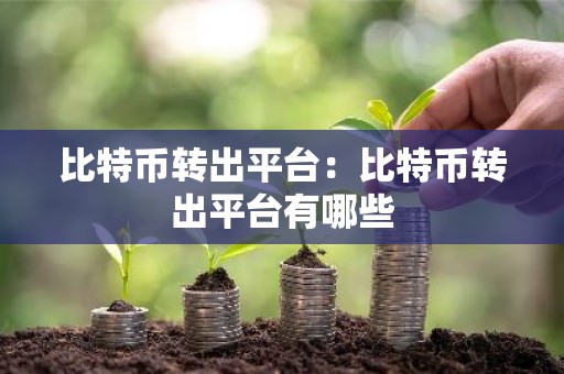 比特币转出平台：比特币转出平台有哪些
