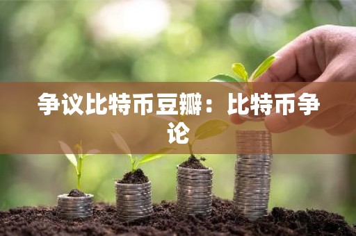 争议比特币豆瓣：比特币争论