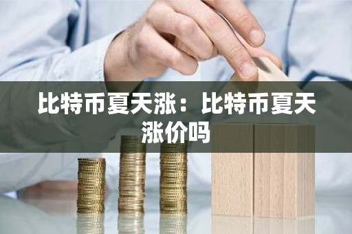 比特币夏天涨：比特币夏天涨价吗