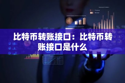 比特币转账接口：比特币转账接口是什么