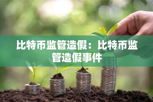 比特币监管造假：比特币监管造假事件