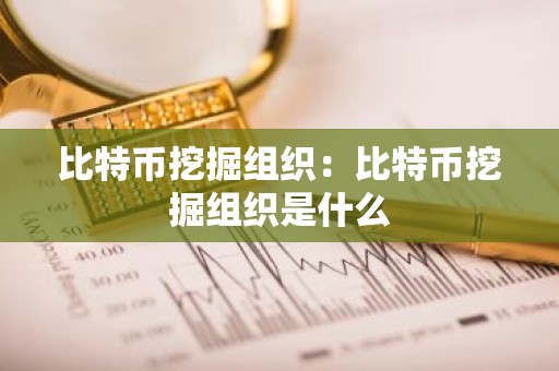 比特币挖掘组织：比特币挖掘组织是什么