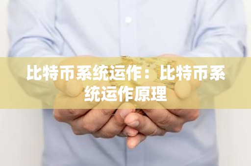 比特币系统运作：比特币系统运作原理
