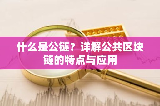 什么是公链？详解公共区块链的特点与应用
