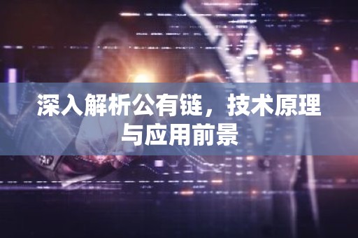 深入解析公有链，技术原理与应用前景