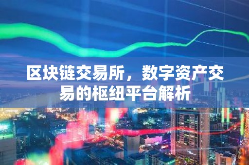 区块链交易所，数字资产交易的枢纽平台解析