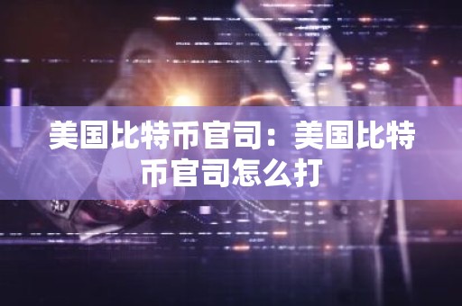 美国比特币官司：美国比特币官司怎么打