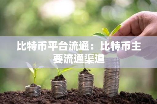 比特币平台流通：比特币主要流通渠道