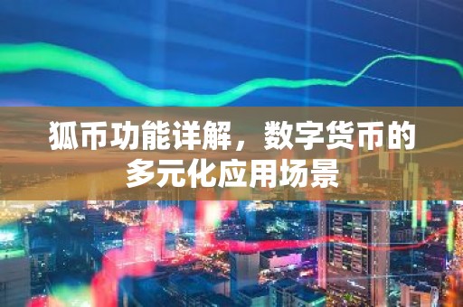 狐币功能详解，数字货币的多元化应用场景
