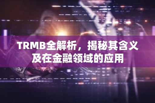 TRMB全解析，揭秘其含义及在金融领域的应用