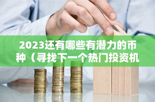 2023还有哪些有潜力的币种（寻找下一个热门投资机会）
