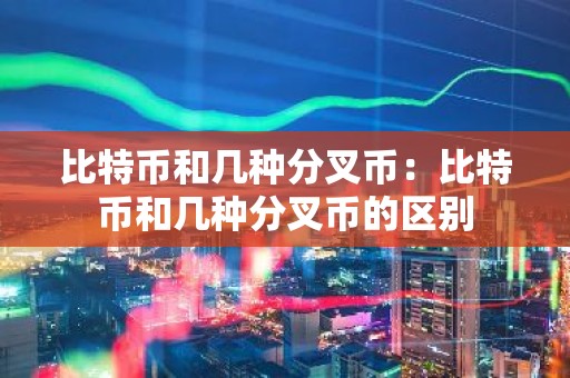 比特币和几种分叉币：比特币和几种分叉币的区别