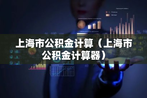 上海市公积金计算（上海市公积金计算器）