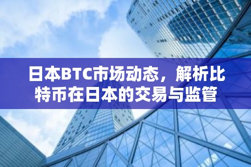 日本BTC市场动态，解析比特币在日本的交易与监管