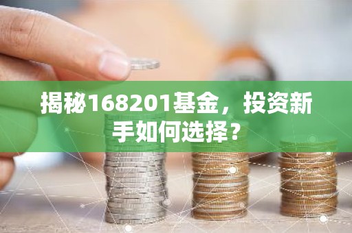 揭秘168201基金，投资新手如何选择？