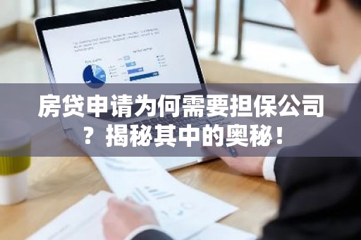 房贷申请为何需要担保公司？揭秘其中的奥秘！