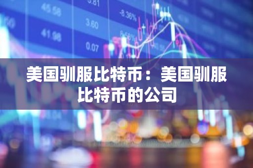 美国驯服比特币：美国驯服比特币的公司