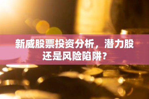 新威股票投资分析，潜力股还是风险陷阱？