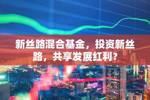 新丝路混合基金，投资新丝路，共享发展红利？