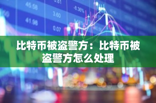 比特币被盗警方：比特币被盗警方怎么处理