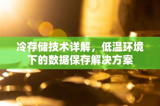 冷存储技术详解，低温环境下的数据保存解决方案
