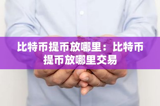 比特币提币放哪里：比特币提币放哪里交易
