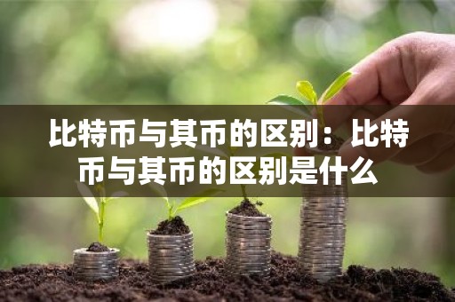 比特币与其币的区别：比特币与其币的区别是什么