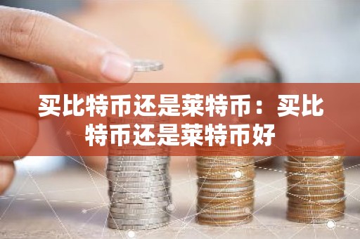 买比特币还是莱特币：买比特币还是莱特币好
