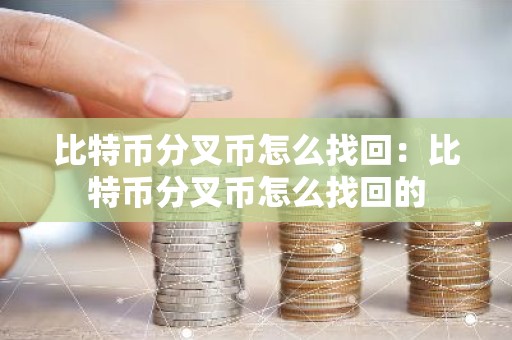 比特币分叉币怎么找回：比特币分叉币怎么找回的