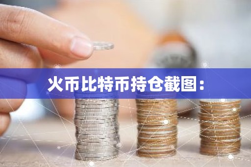 火币比特币持仓截图：
